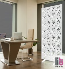 Liar Ahşap Seperatör (Paravan) - KSP-07 100 cm x 210 cm - 10 mm - Altın Yaldız