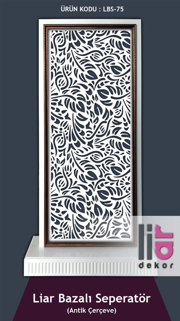 Liar Bazalı Seperatör (Paravan) - LBS-75